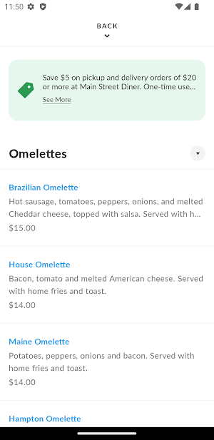 Main Street Diner Screenshot 2