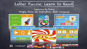 Letter Puzzle: Learn To Read Screenshot 3