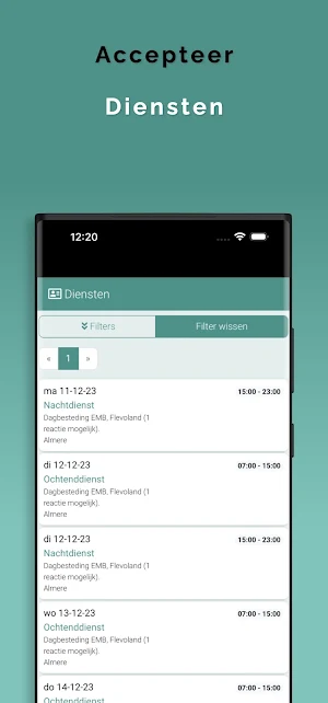 Ontzorgbureau Screenshot 2