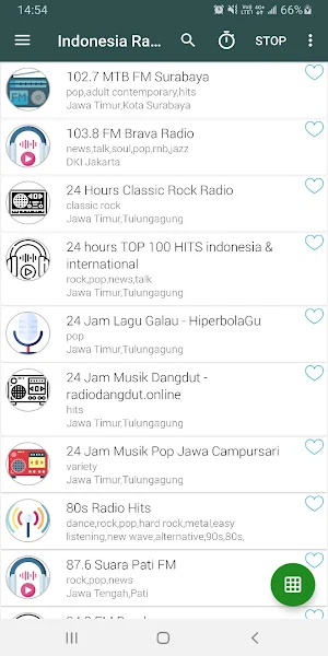 Indonesia Radio and TV Screenshot 0