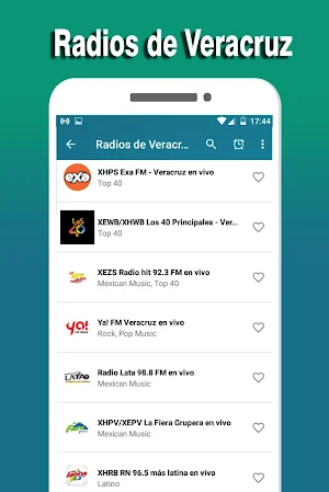 Radios de Veracruz Screenshot 1