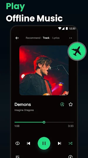 Offline Music App - MX Music Screenshot 0