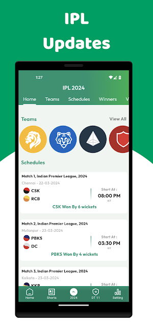 Live Cricket Live Line Score Screenshot 3