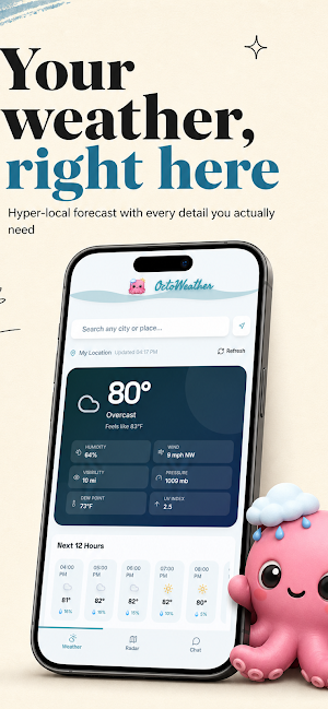 OctoWeather Screenshot 1