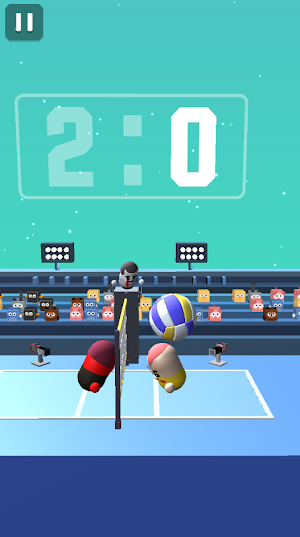 Funny 3D Amazing Volleyball Screenshot 0