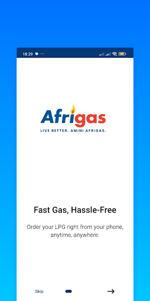 Afrigas Express Screenshot 0
