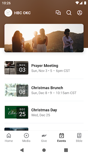 Heritage Baptist Church OKC Screenshot 2
