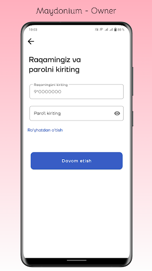 Maydonium - owner Screenshot 1