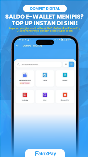 FatrixPay - TopupGame & PPOB Screenshot 1