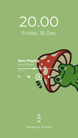 Kawaii Frog Wallpaper 4K Screenshot 2
