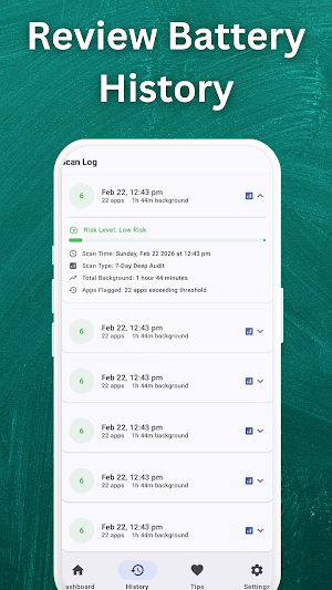 Battery Snitch: WakeLock Audit Screenshot 2