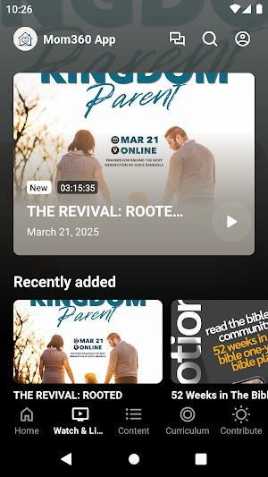 Christian Mom App Screenshot 1