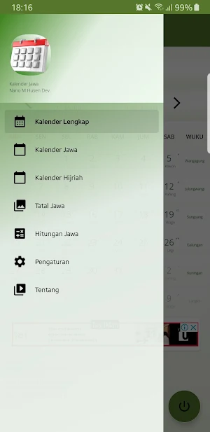 Kalender Jawa Lengkap Screenshot 1