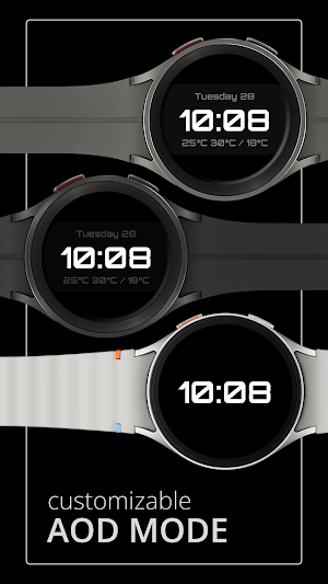 DADAM112: Digital Watch Face Screenshot 3