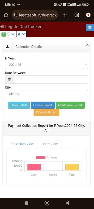 Due Tracker Screenshot 2