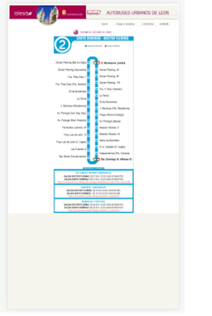 Transportes Provincia Leon Screenshot 3