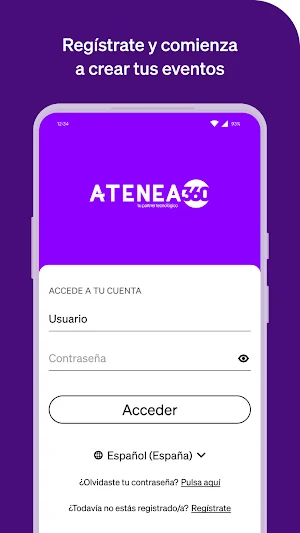 Atenea360 Accesos Screenshot 1