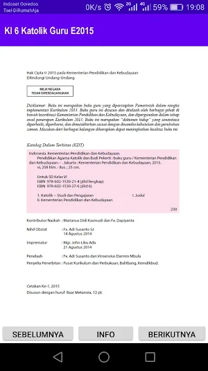 Kl 6 Agama Katolik Guru E2015 Screenshot 1