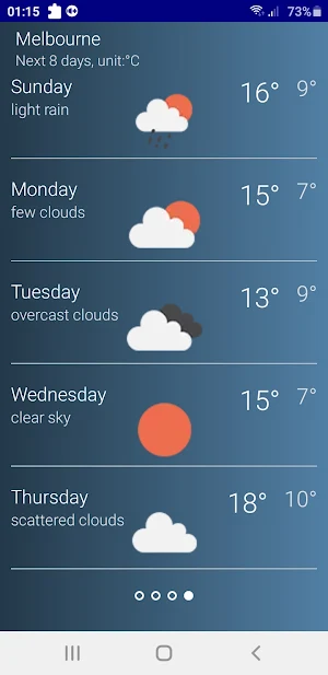 Weather Screenshot 3
