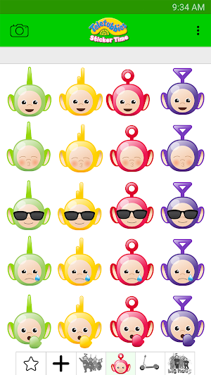 Teletubbies Sticker Time Screenshot 2