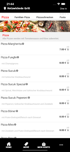 Holzwickede Grill Screenshot 2