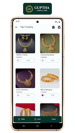 Guptha Jewellers Screenshot 1