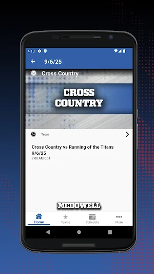 McDowell Titans Screenshot 2