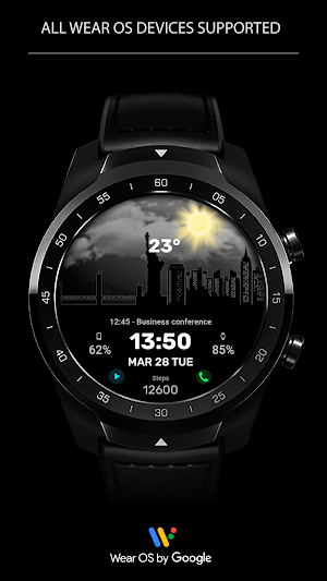 WFP 313 Urban watch face Screenshot 3