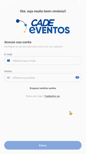 CADE Eventos Screenshot 0