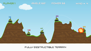 Couch Tanks - Artillery Party Screenshot 1