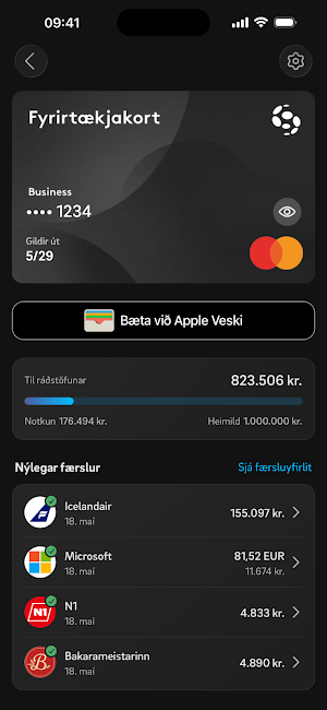 Síminn Pay Business Screenshot 1