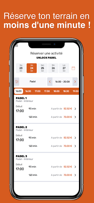 Unlock Padel Screenshot 2
