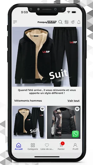 Presque gratuit.fr Screenshot 1