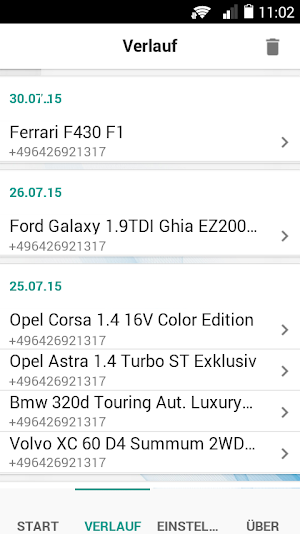 PAS Dial Screenshot 2
