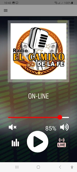 El camino de la fe Radio Screenshot 1