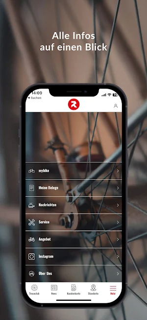 Rodeo Bike App Screenshot 2