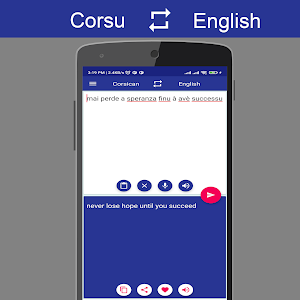 Corsican English Translator Screenshot 2