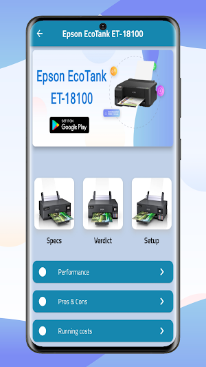 Epson EcoTank ET-18100 Guide Screenshot 0