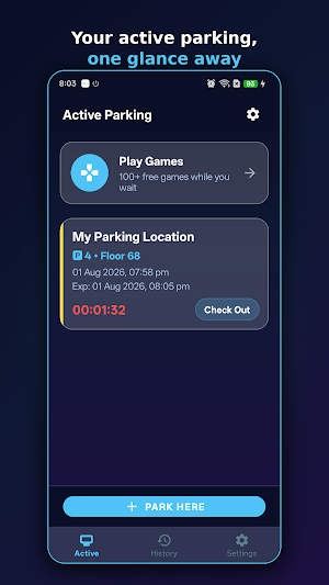 Parking Slot Reminder: Timer Screenshot 1