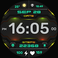 Aura Digital Watch Face