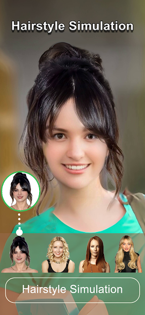 Hair Vision : Hairstyle Try On Screenshot 1