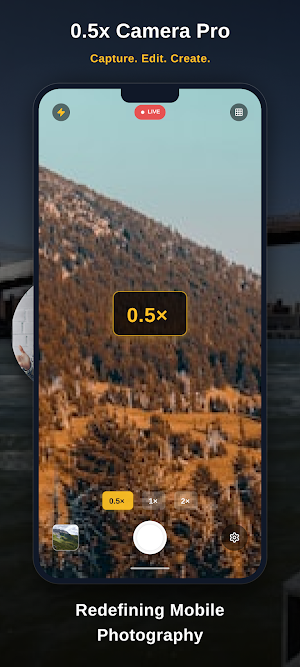 0.5x Camera Pro Screenshot 1
