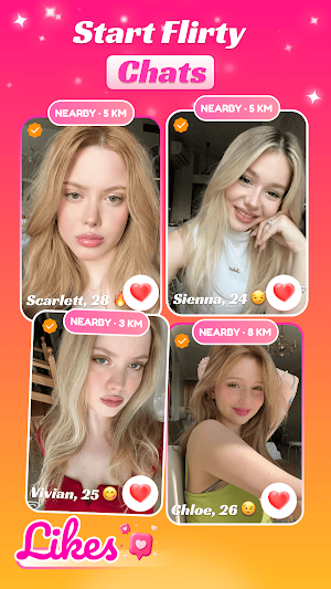 Dating,Flirt & Chat : Meetly Screenshot 2
