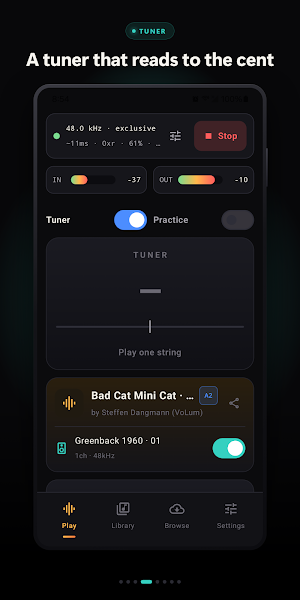 Nam Droid: Guitar Amp Sim Screenshot 3