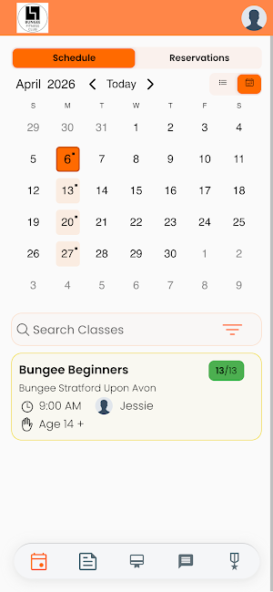 Bungee Fitness Club Screenshot 0