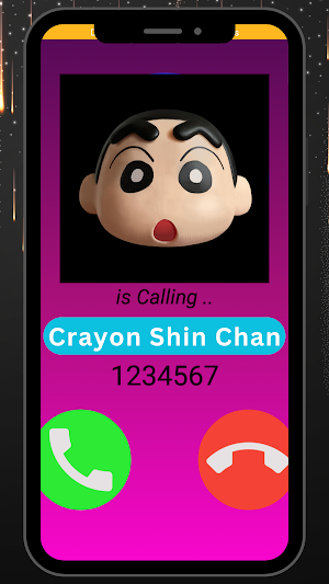 Fake Call Crayon Shin Chan Screenshot 2