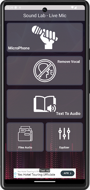 Sound Lab - Live Microphone Screenshot 1
