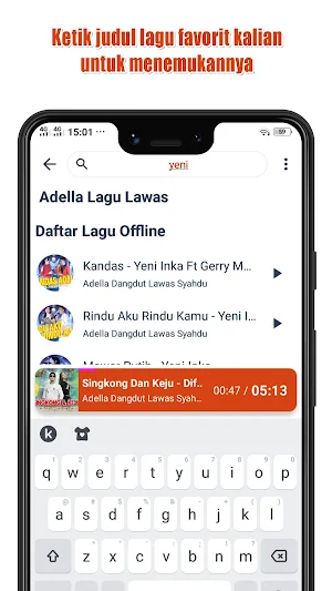 Adella Lagu Lawas Offline Screenshot 2