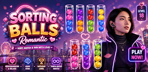 Sorting Balls Romantic Screenshot 0