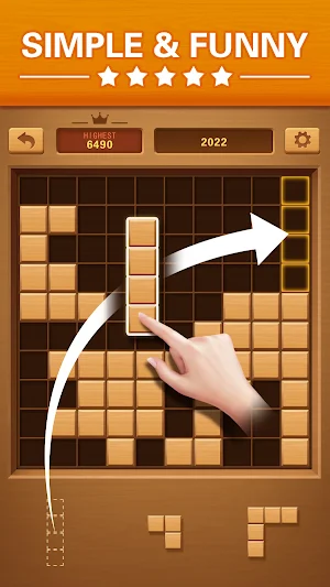 Wood Block Puzzle Screenshot 1